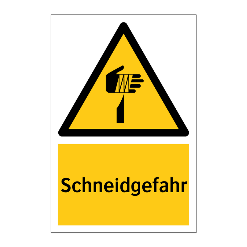 Schneidgefahr