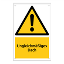 Ungleichmäßiges Dach