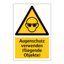 Augenschutz verwenden (fliegende Objekte)