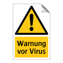 Warnung vor Virus