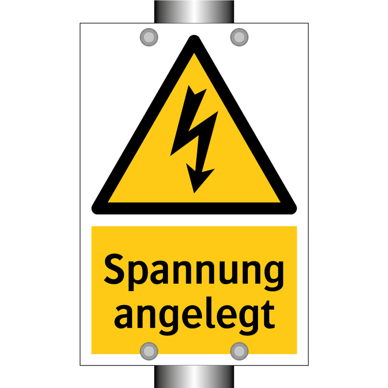 Spannung angelegt