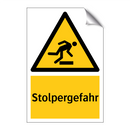 Stolpergefahr
