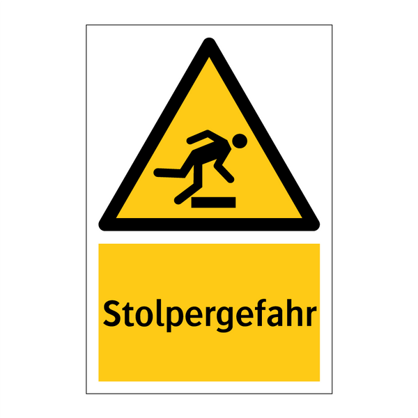 Stolpergefahr