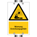 Warnung Erstickungsgefahr