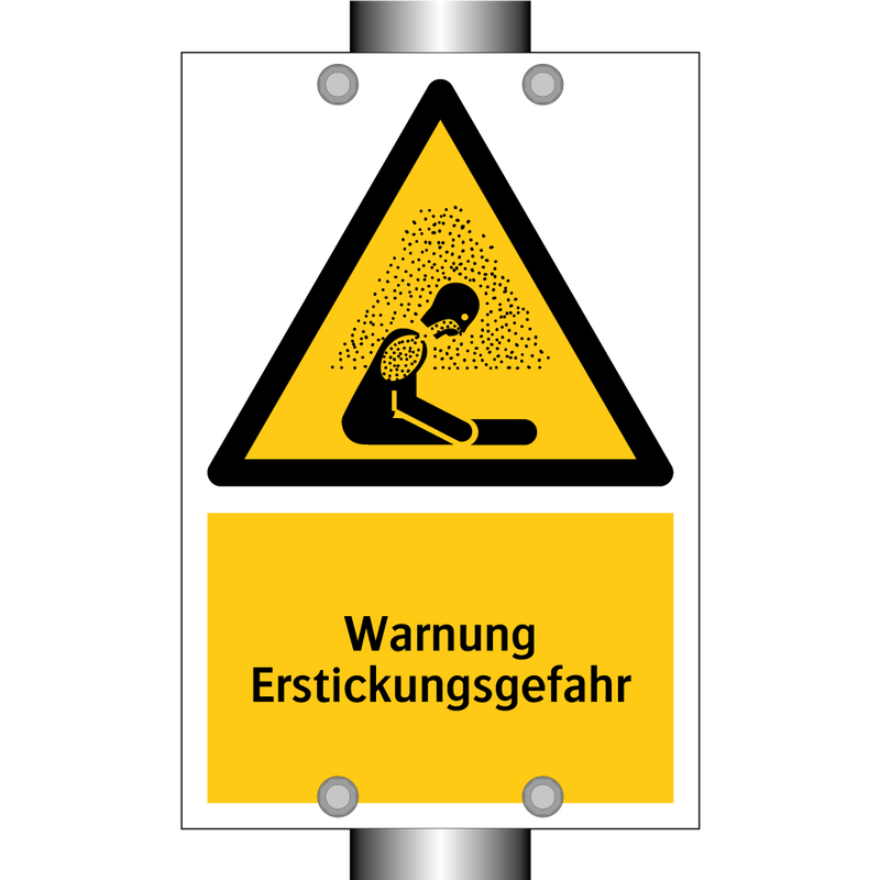 Warnung Erstickungsgefahr