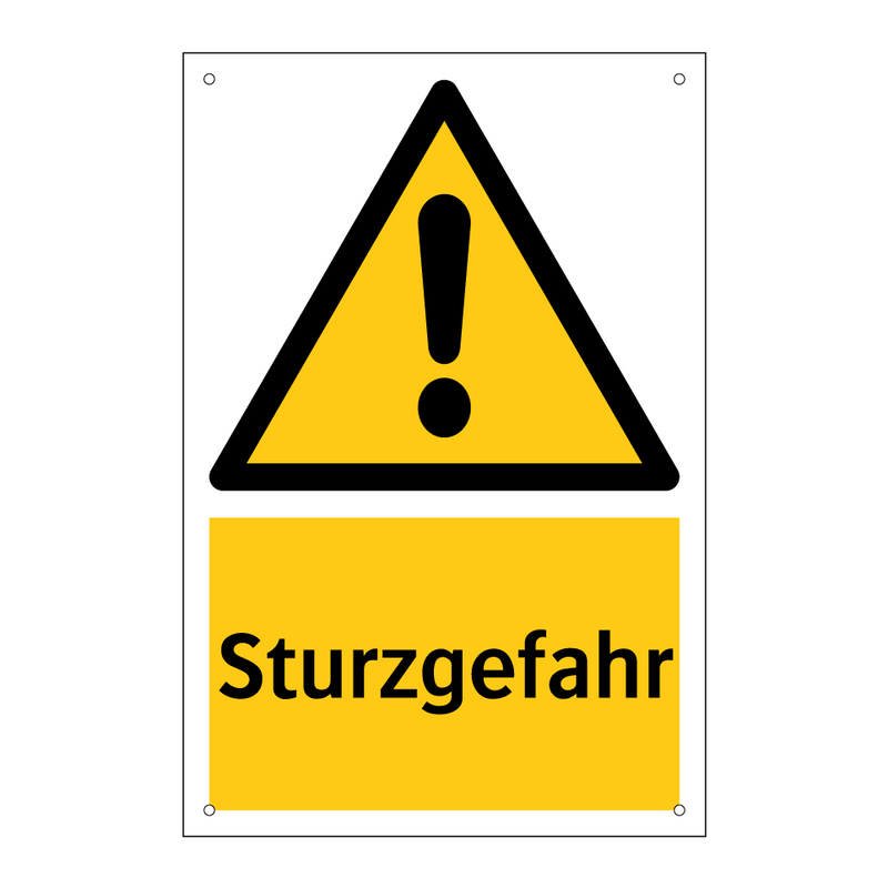 Sturzgefahr