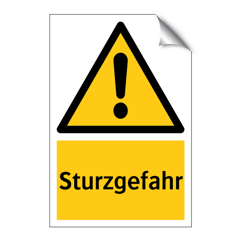 Sturzgefahr