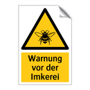 Warnung vor der Imkerei