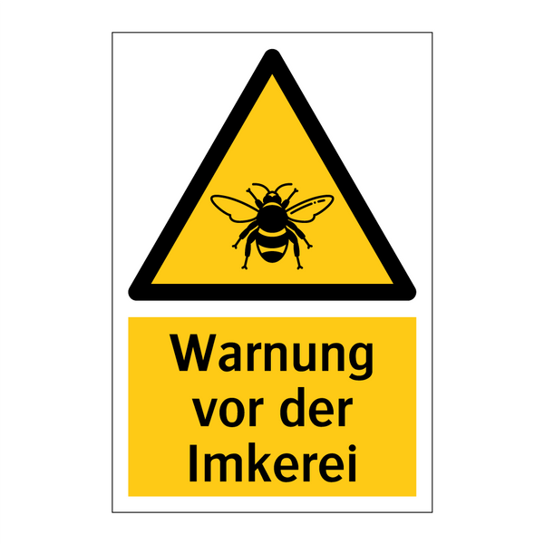 Warnung vor der Imkerei