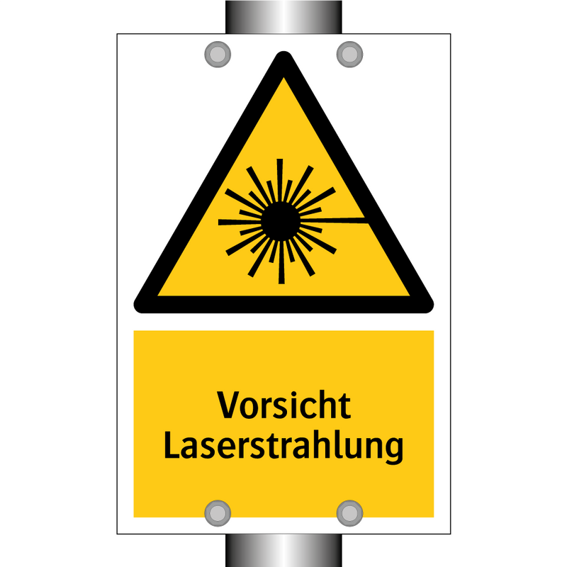 Vorsicht Laserstrahlung
