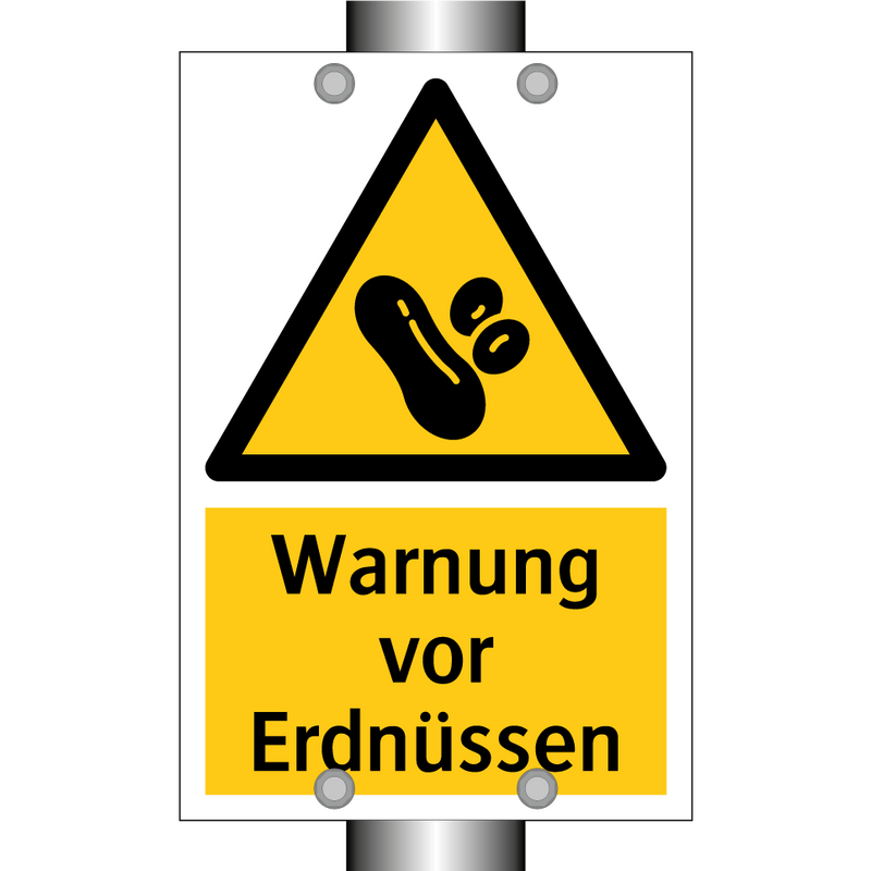 Warnung vor Erdnüssen