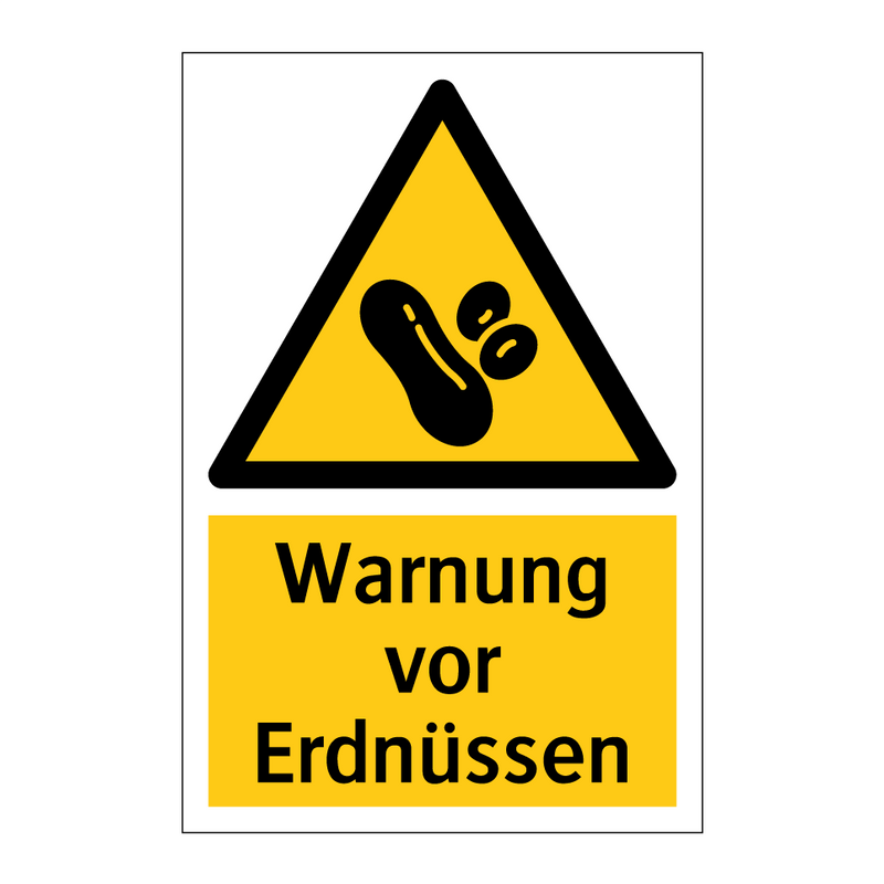 Warnung vor Erdnüssen