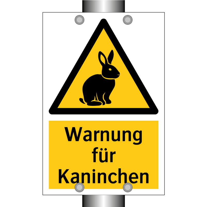 Warnung für Kaninchen