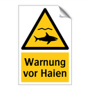 Warnung vor Haien