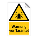 Warnung vor Tarantel