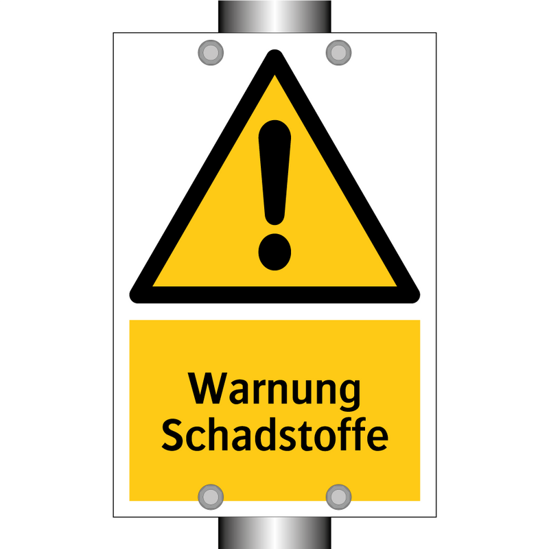Warnung Schadstoffe
