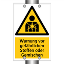 Warnung vor gefährlichen Stoffen oder Gemischen