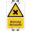 Warnung Reizstoffe