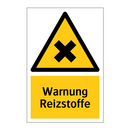 Warnung Reizstoffe
