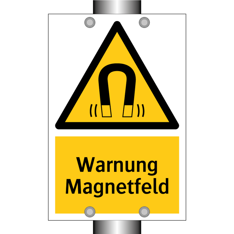Warnung Magnetfeld