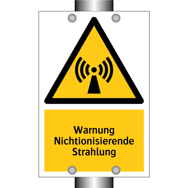 Warnung Nichtionisierende Strahlung