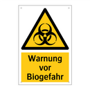 Warnung vor Biogefahr