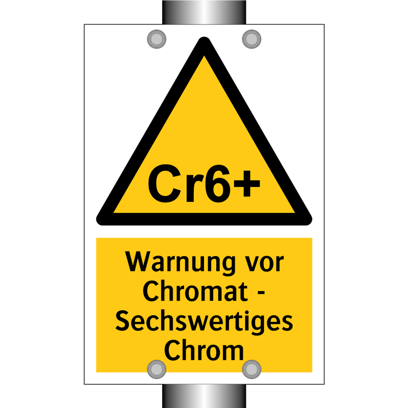 Warnung vor Chromat - Sechswertiges Chrom