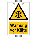 Warnung vor Kälte
