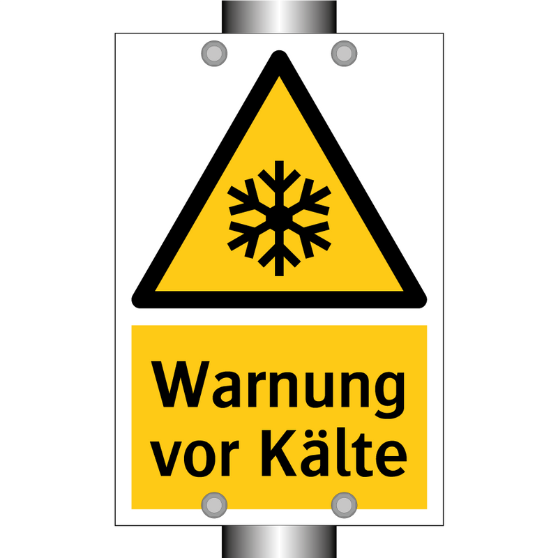 Warnung vor Kälte
