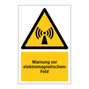 Warnung vor elektromagnetischem Feld