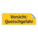 Vorsicht: Quetschgefahr