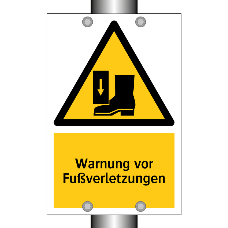 Warnung vor Fußverletzungen