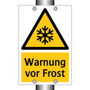 Warnung vor Frost