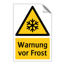 Warnung vor Frost