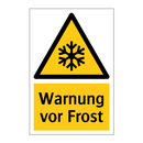 Warnung vor Frost