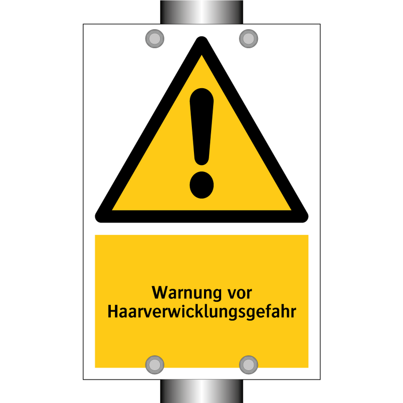 Warnung vor Haarverwicklungsgefahr