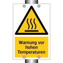 Warnung vor hohen Temperaturen