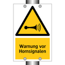 Warnung vor Hornsignalen