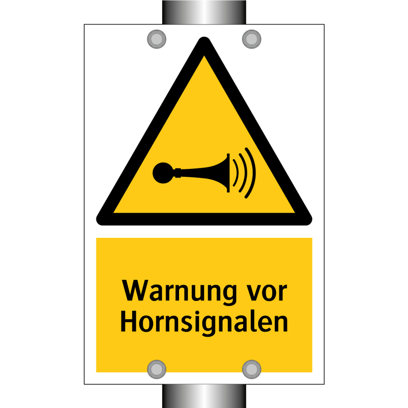 Warnung vor Hornsignalen