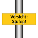 Vorsicht: Stufen!