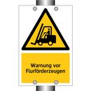 Warnung vor Flurförderzeugen