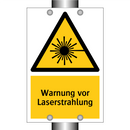 Warnung vor Laserstrahlung
