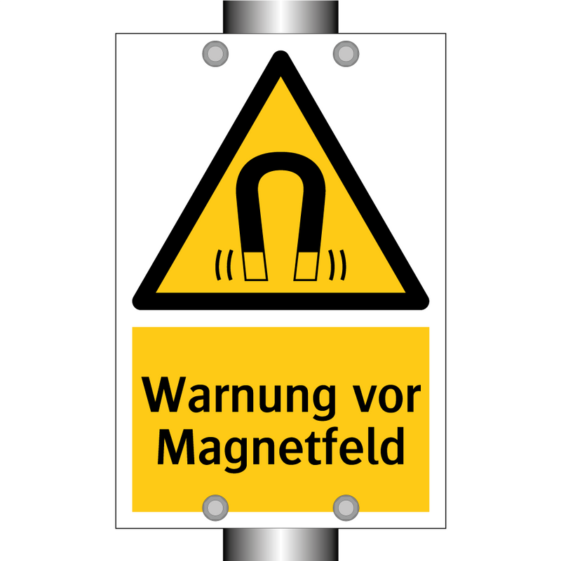 Warnung vor Magnetfeld