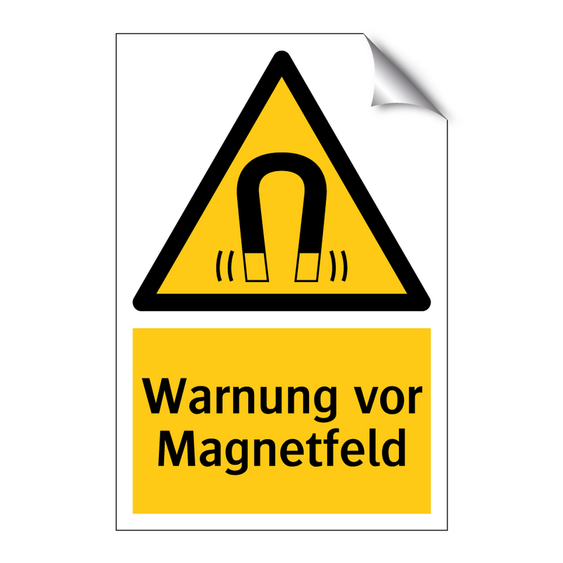 Warnung vor Magnetfeld