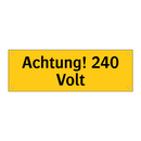 Achtung! 240 Volt