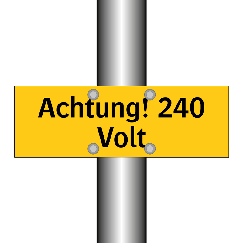 Achtung! 240 Volt