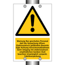 Warnung Nur geschultes Personal darf die Verpackung öffnen. Elektrostatisch gefährdete Bauteile (Egb) Achtung Vorsichtsmaßnahmen beim Umgang mit elektrostatisch empfindlichen Geräten (Esd) beachten Ursprünglich verpackt. Fabrikverpackung