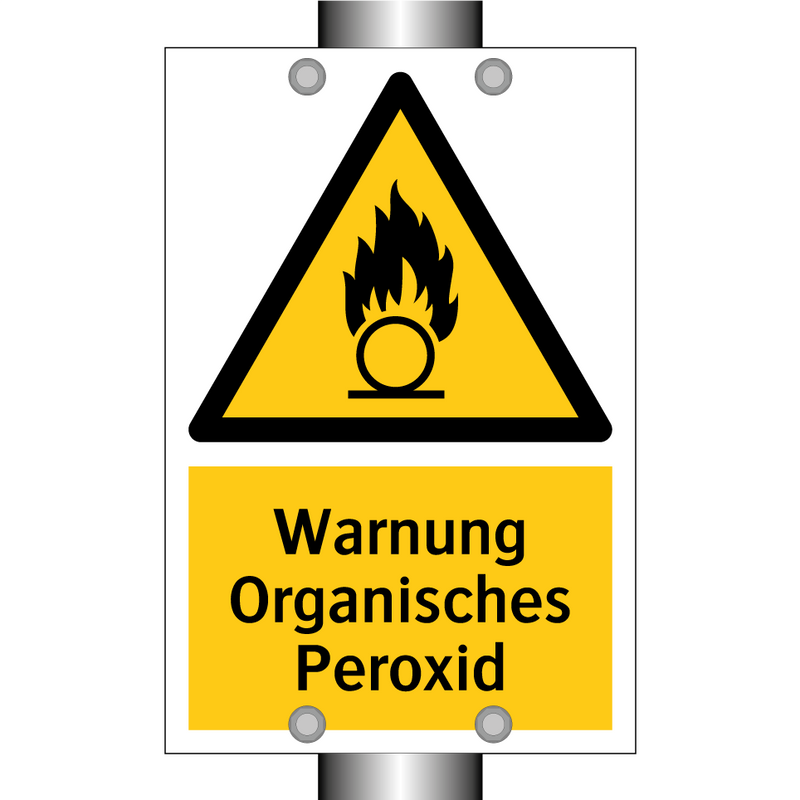 Warnung Organisches Peroxid