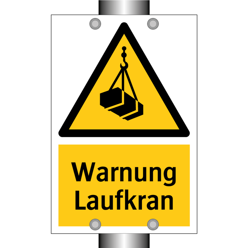 Warnung Laufkran
