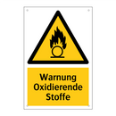 Warnung Oxidierende Stoffe